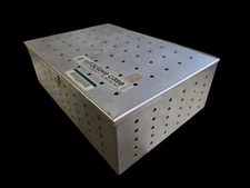 Zimmer Hall Amsco 5052-12 Autoclave Sterilization Case 10-1/4 x 7-1/8 x 3-1/2 