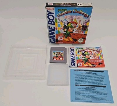 Nintendo Game Boy Spiel : NOE Mickeys Ultimate Challenge - mit OVP & Anleitung 