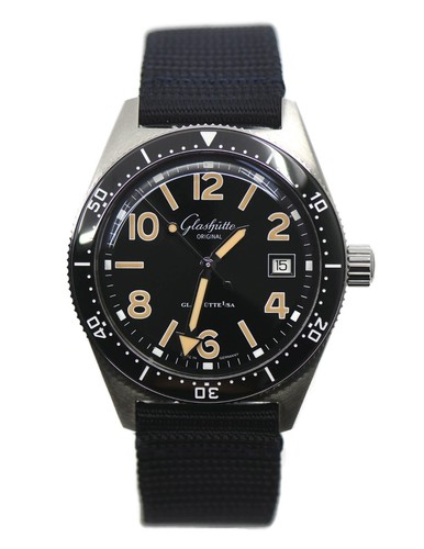 Glashutte Original SeaQ Stainless Steel Watch 1-39-11-06-80-08