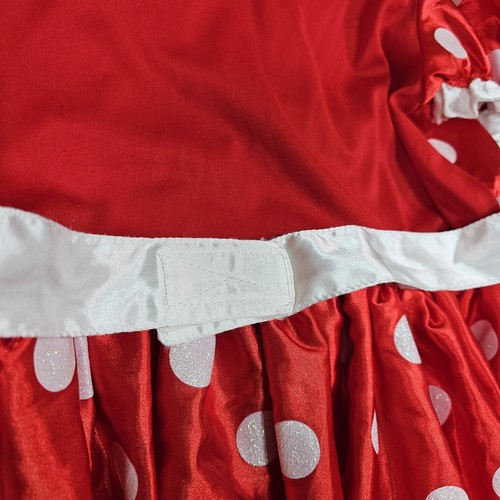 Disney Store Minnie Mouse Dress Girls Size XL Red Polka Dot Lined Puffy Costume - Picture 12 of 16