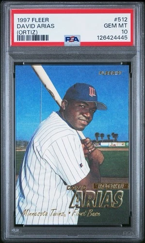 1997 Fleer David Ortiz #512 PSA 10 Rookie