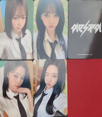 AESPA LUCKYDRAW PHOTOCARD The 6th Mini Album Rich Man Applemusic