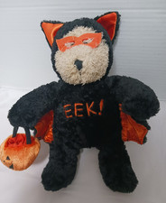 Starbucks Coffee 27th edition Halloween Bearista Bear EEK Bat costume 11" Plush