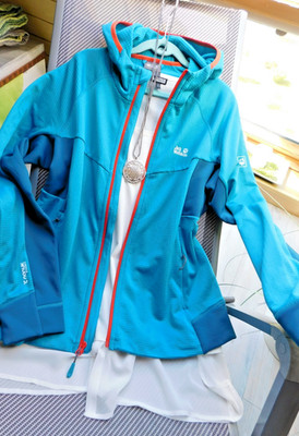 JACK WOLFSKIN+WUNDERSCHÖNE, FUNKTIONALE FLEECE-SOFTSHELL-JACKE+WIE NEU+Gr. XL 44