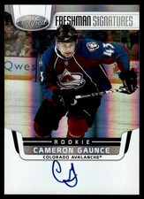 2011-12 Panini Certified Cameron Gaunce Rookie Auto Colorado Avalanche #193