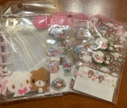 Sanrio Sugarbunnies Mini binder with Stickers