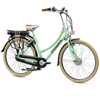 Tretwerk Aurora E Bike 28'' Elektrofahrrad Damenrad 468 Wh Cityrad Hollandrad