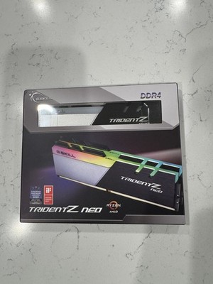 G.SKILL Trident Z Neo DDR4-3600 16GB (2x8GB) DIMM RGB RAM F4-3600C16D-16GTZNC