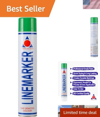 27 Oz Green Fast-Drying Line Marker - Waterproof for All Outdoor Applications