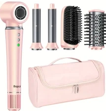 5in 1 Hot Air Styler, Hair Dryer Brush, 110000 RPM For Fast Drying & Hot-Air Aut