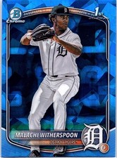 2025 Bowman Draft Sapphire Malachi Witherspoon #BDC-172 Chrome 1st Prospect