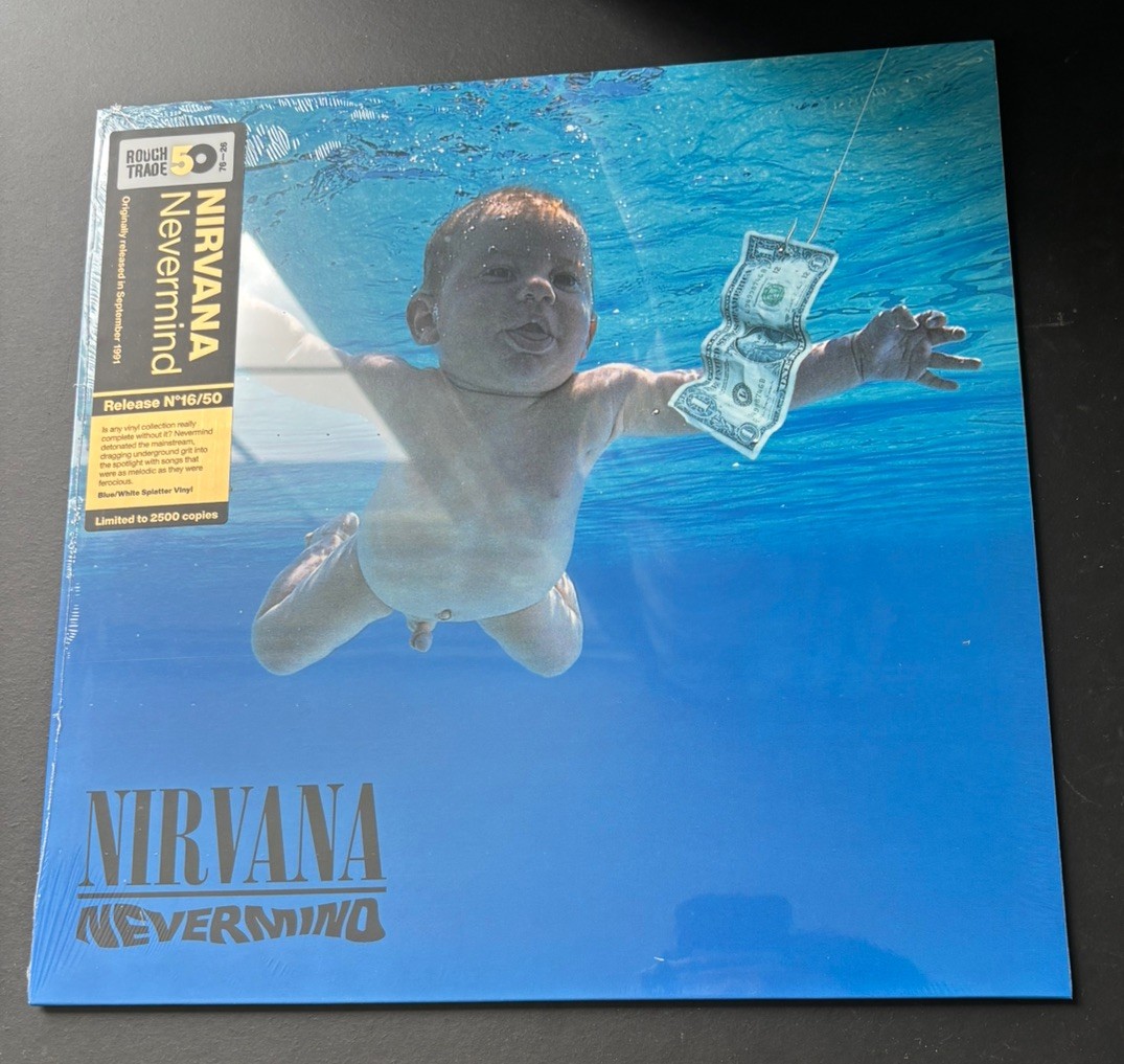 NIRVANA - NEVERMIND Rough Trade 50th Anniversary /2500 Splatter