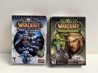 World Of Warcraft Expansion Sets The Burning Crusade and Wrath of the Lich King