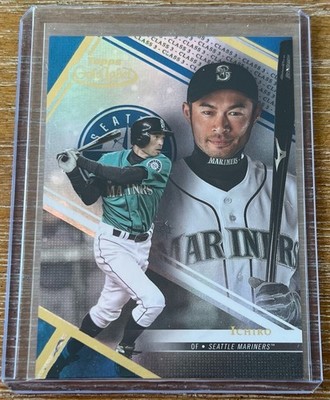 Ichiroページ ICHIRO 2021 Topps Gold Label CLASS 3 BLUE FOIL PARALLEL #29/50