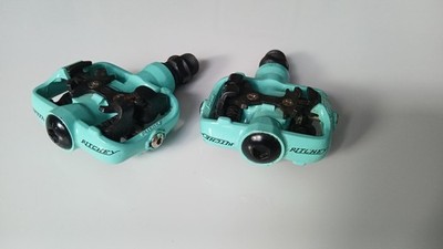 RITCHEY Klickpedale BIANCHI Martini Racing Team NTH 90er NOS celeste vintage
