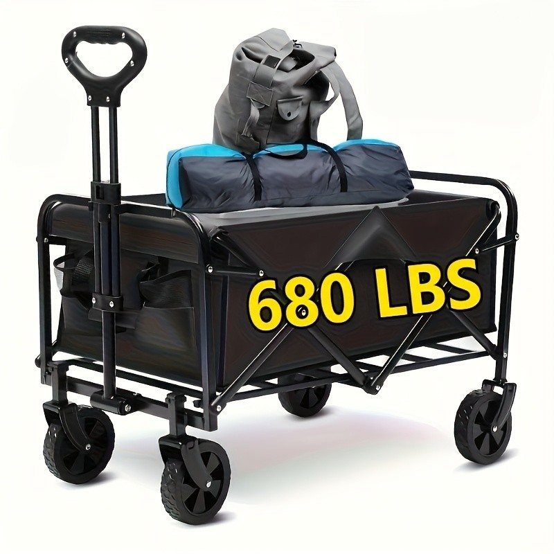 680LB Heavy Duty All-Terrain Folding Cart &ndash; Extra Large Utility Wagon