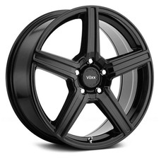 Voxx Como Wheels 16x7 40 5x98 73.1 Black Rims Set Of 4