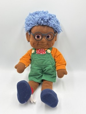 Vintage 1993 Stoffpuppe Productions Bendysoft Tots TV Tom biegsam 16 Zoll Plüschtier