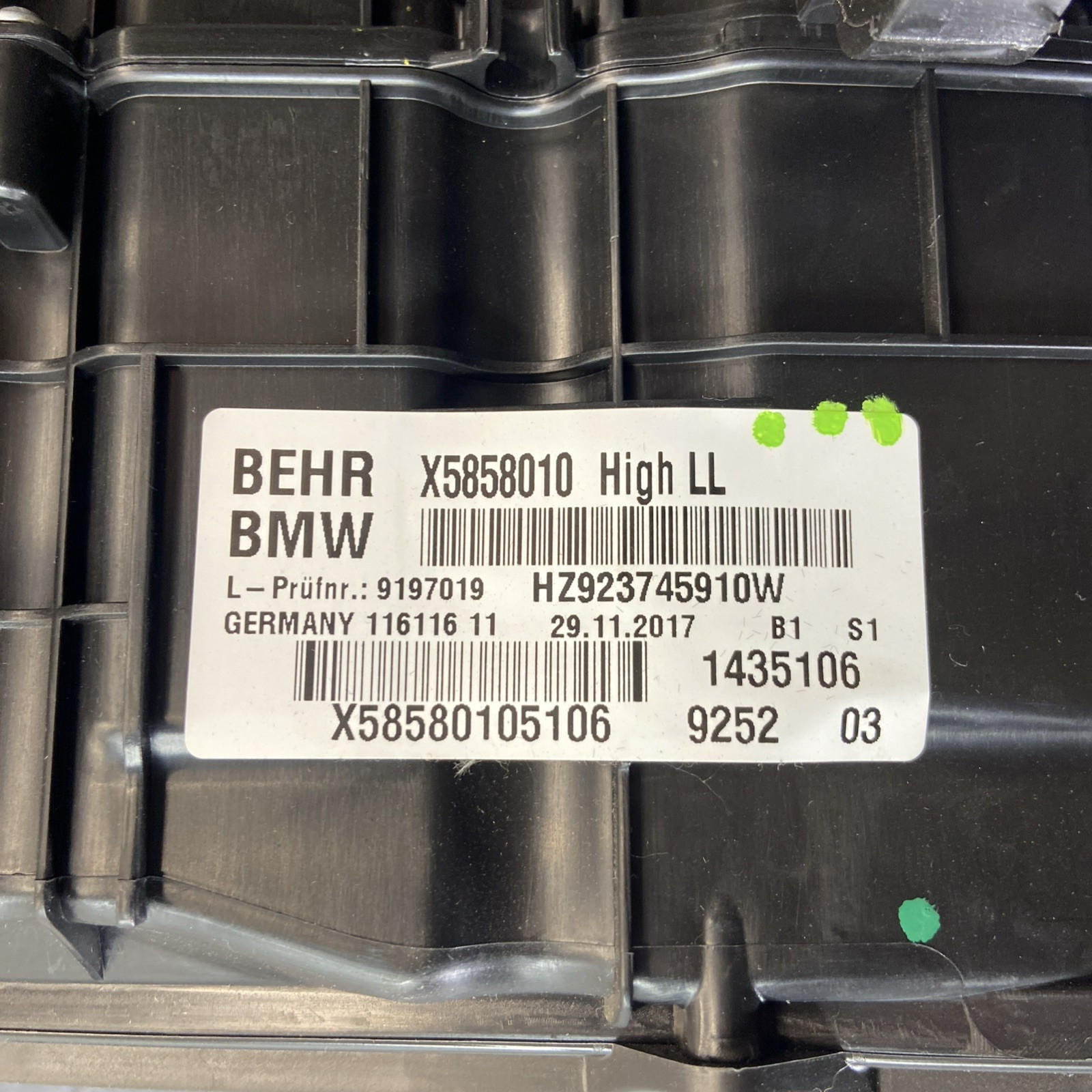 Rolls-Royce Dawn 2017-2023 Blower motor