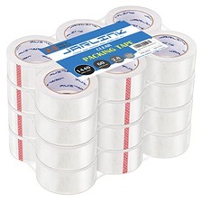 Clear Packing Tape 24 Rolls Heavy Duty 2.8 Mil 60 Yards 1.88 Inch Acrylic