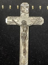 vintage metal crucifix