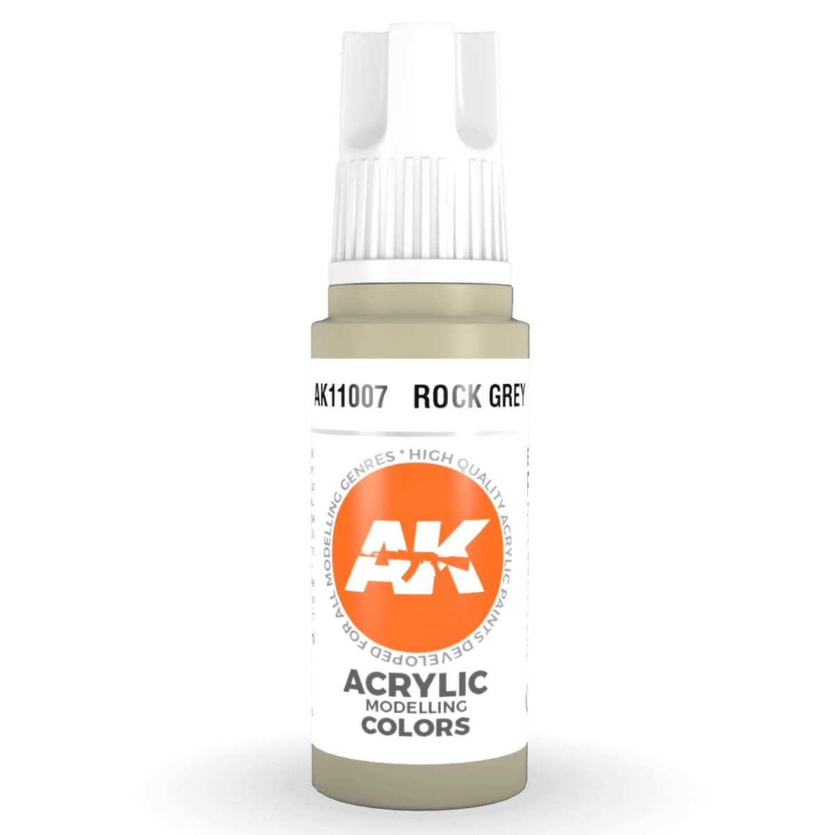 AK Interactive 11007 Rock Grey 17ml 3rd Gen. Acrylic Model Paint - Image 8