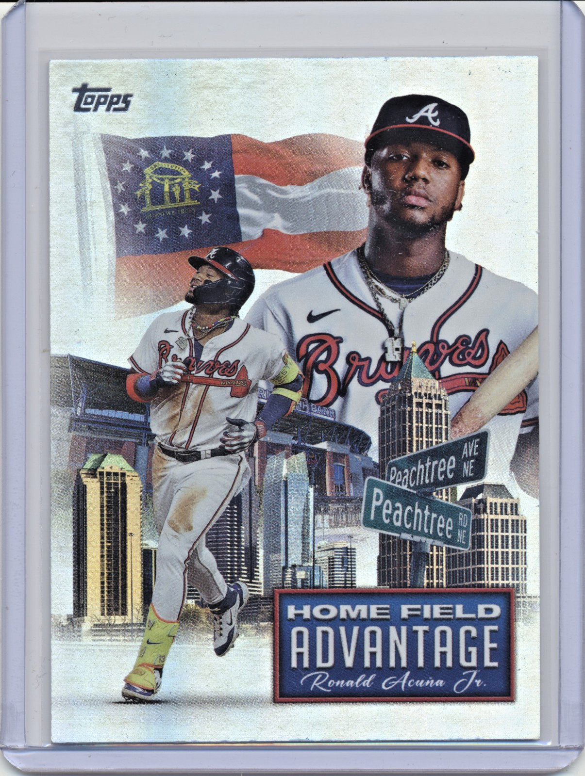 RONALD ACUNA JR 2024 Topps #HFA-11 Home Field Advantage
