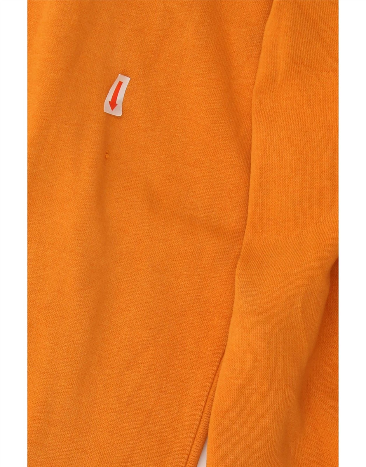 FILA maglione uomo con cappuccio piccolo arancione cotone DM96