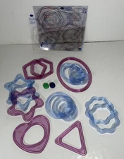 24 Piece Creative Memories CUSTOM CUTTING SYSTEM Blades MATS Templates PATTERNS