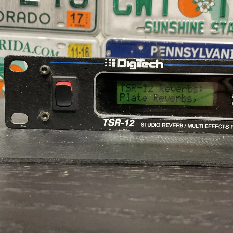 DIGITECH TSR-12 Studio Reverb 🎛️ Multi Effects Processor - Image 3 of 4