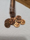 One Roll of 1954s Lincoln Wheat Pennies Uncirculated