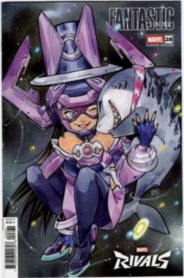 FANTASTIC FOUR #28 MARVEL RIVALS PEACH MOMOKO VARIANT JEFF THE LAND SHARK (2025)