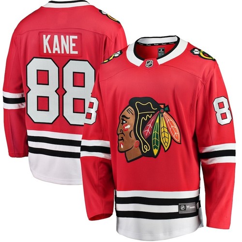 New Men’s Fanatics NHL Chicago Blackhawks Patrick Kane Breakaway Jersey 4XL - Picture 7 of 9