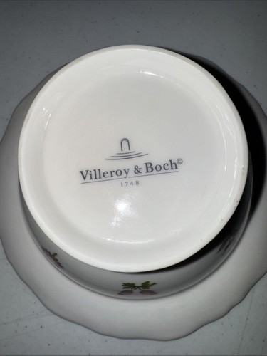 Villeroy & Boch Petite Fleur Charm Country Collection Candy Box with Lid 6" RARE - Bild 5 von 7