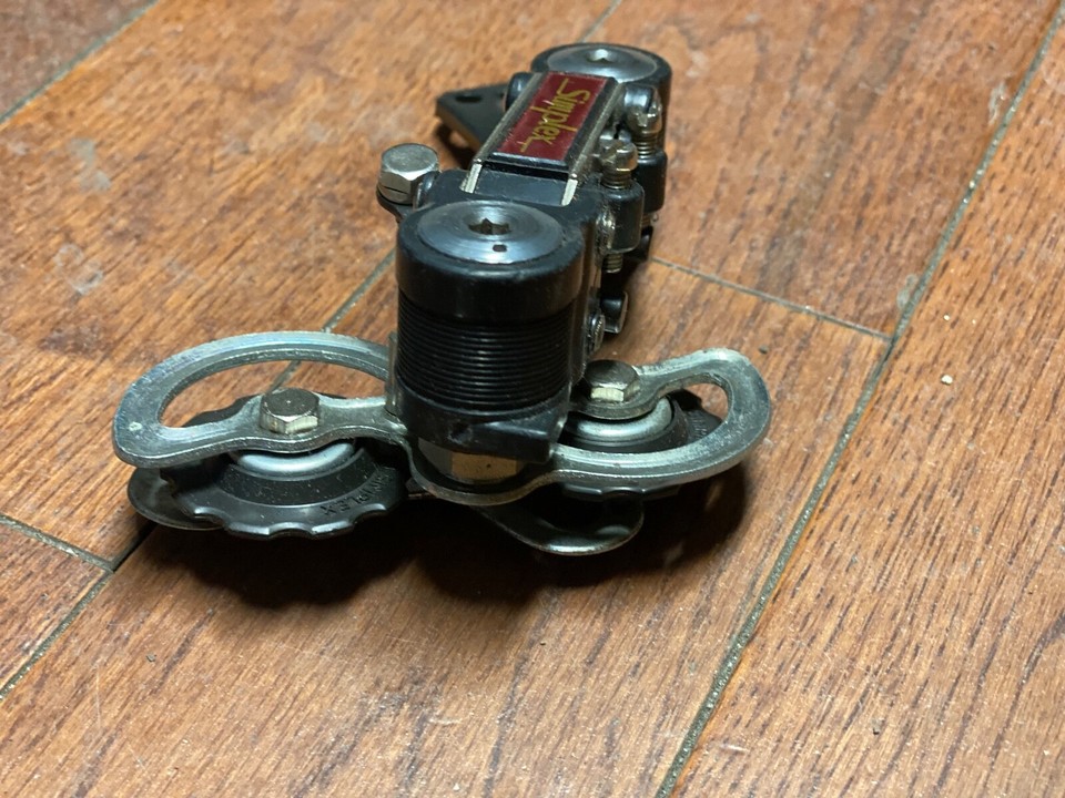 Dérailleur Arrière Vélo Route Simplex - Vintage 1970 - Fabriqué En France