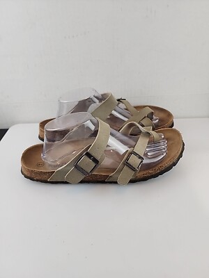 Ruizustock Adjustable Buckle Toe Loop Sandal Size US 13/45