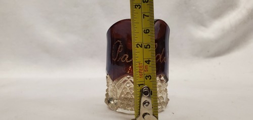 RUBY FLASH SOUVENIR PITCHER CREAMER paulding 1910 - Picture 9 of 11