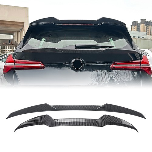 Rear Window Roof Spoiler Middle Door Wing Carbon Fiber ABS For BMW X3 G45 2025+ - Picture 7 of 12