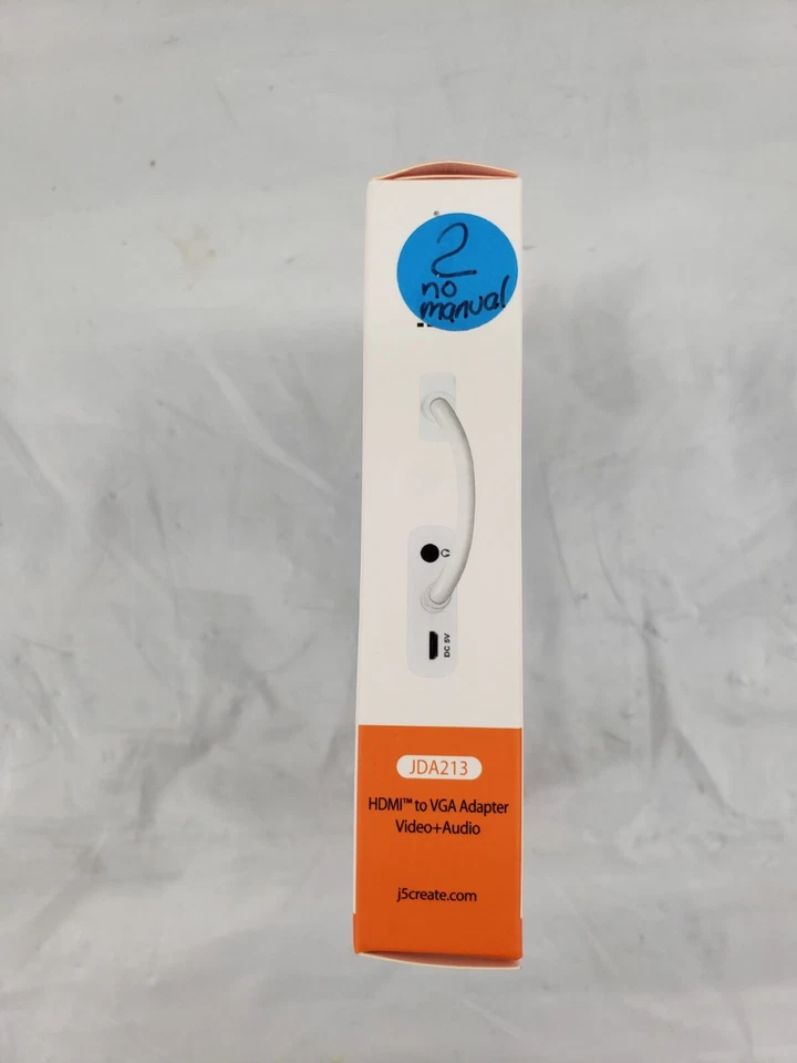 New j5create HDMI To VGA Adapter Video+Audio JDA213 Up To 1080p 60Hz - Image 3 of 4