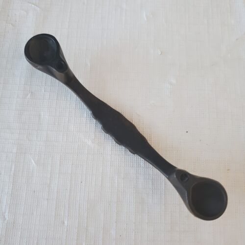 GLIDERITE Lot of 5 Braided 3" Drawer Handle Pulls Antique Brass ZYN-83063-AB - Picture 3 of 5