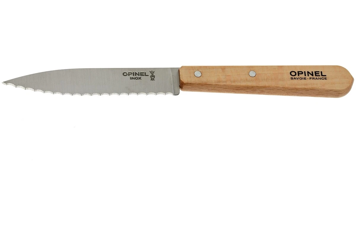 Opinel Serrated knife N°113
Opens in a new window or tab
