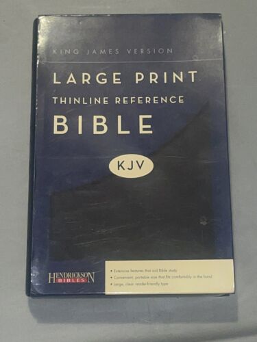 Thinline Reference Bible-KJV-Large Print Hendrickson (Y105) New