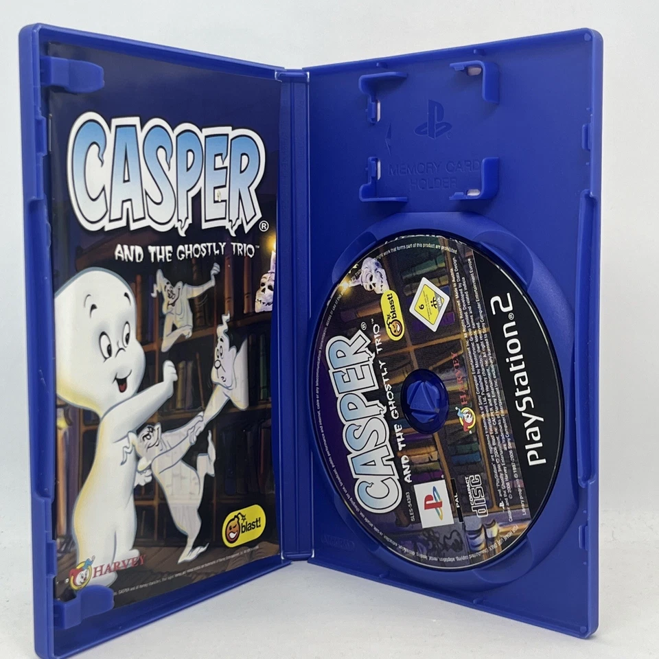 Casper And The Ghostly Trio PAL Platform Action Game PS2 Sony PlayStation PAL - Image 3 of 4