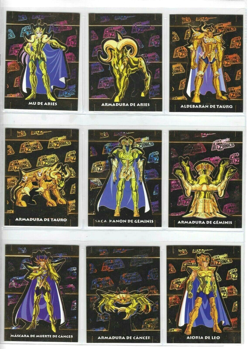 SAINT SEIYA Buildable Cards Vol 3 Full Set 24/24 Peru 2021 KNIGHTS