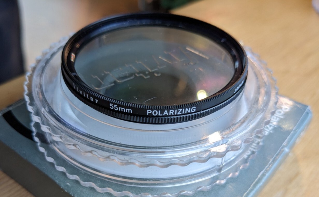 Lot of 7 Lens FiltersVivitar 3x55mm,Promaster 1x55, 1x52mm Cokin 55mm