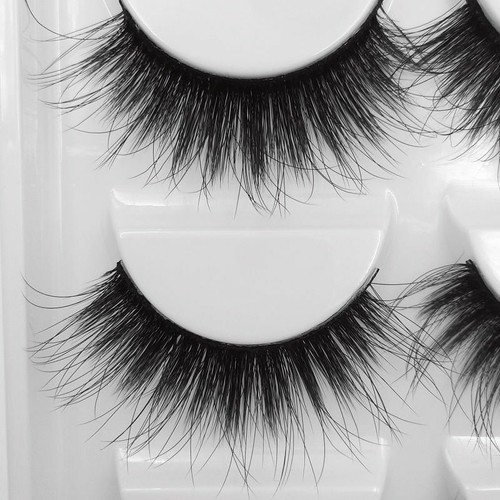 5/3pairs Fluffy False Individual Lashes 3D Mink Eyelash Makeup Accessories Women - Picture 10 of 45