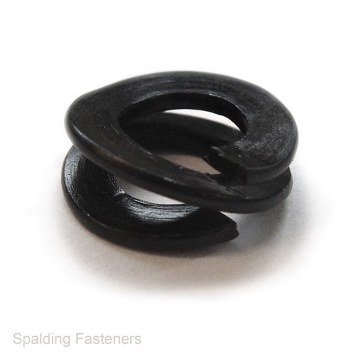 Metric Self Colour Steel Double Coil Spring Washers M5 - M20 - 第 1/1 張圖片