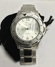 JAGUAR FRAGRANCE QUARTZ WATCH Silver Color Clasp (NO BATTERIES) New 