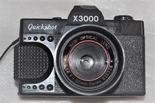 QUICKSHOT X3000 POINT  SHOOT 35mm CAMERA COMMERCIAL SURPLUS GOOD