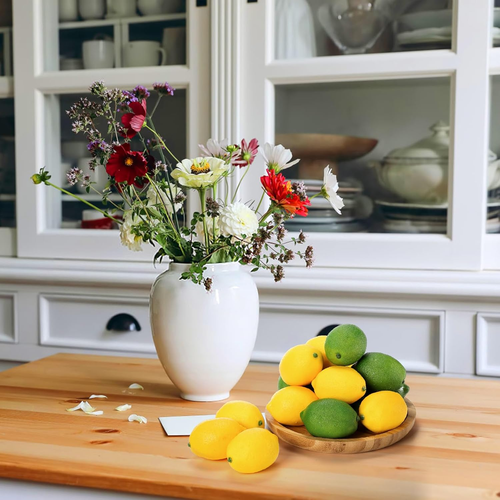 40 Pcs Artificial Lemons, Decorative Fake Lemon for Decoration Lifelike, Realist - Picture 6 of 12